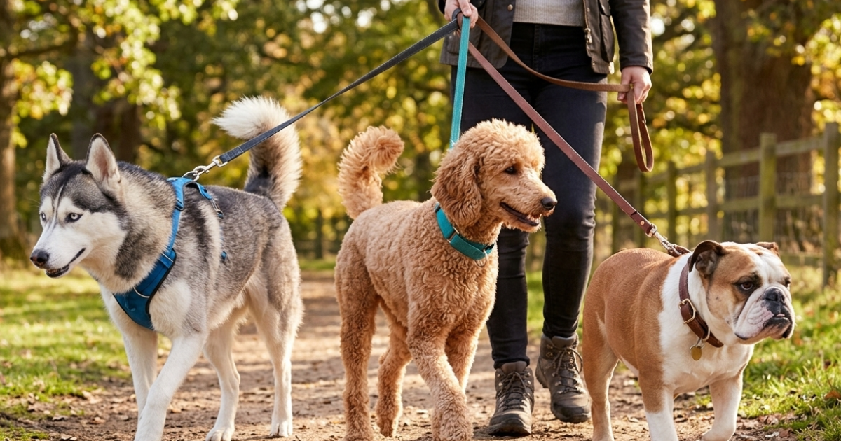 dog walking equipment